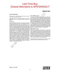 ZXLD1101ET5TA Datasheet Page 5