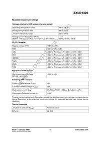 ZXLD1320DCATC Datasheet Page 3