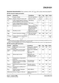 ZXLD1321DCATC Datasheet Page 5