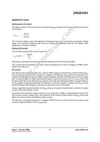 ZXLD1321DCATC Datasheet Page 11