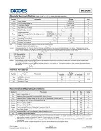 ZXLD1366QDACTC Datasheet Page 3