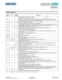 ZXLD1374QESTTC Datasheet Page 2