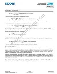 ZXLD1374QESTTC Datasheet Page 17