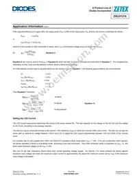 ZXLD1374QESTTC Datasheet Page 19