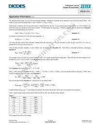 ZXLD1374QESTTC Datasheet Page 21