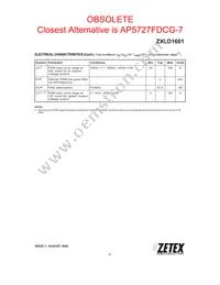 ZXLD1601H6TA Datasheet Page 3