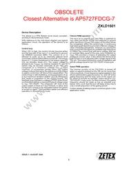 ZXLD1601H6TA Datasheet Page 5