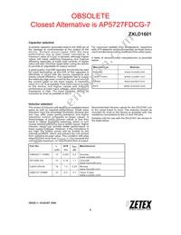 ZXLD1601H6TA Datasheet Page 9