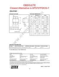 ZXLD1601H6TA Datasheet Page 12