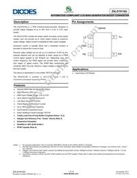 ZXLD1615QET5TA Datasheet Cover