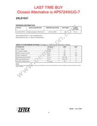 ZXLD1937ET5TA Datasheet Page 2