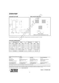 ZXM41N10FTC Datasheet Page 2