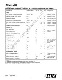 ZXM61N02FTC Datasheet Page 4