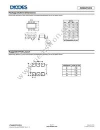 ZXM62P02E6TA Datasheet Page 6