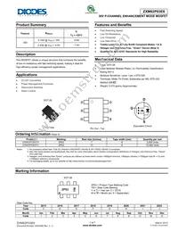 ZXM62P03E6TC Datasheet Cover