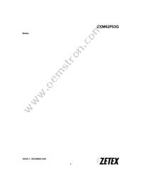 ZXM62P03GTA Datasheet Page 7