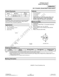 ZXM64P03XTC Datasheet Cover