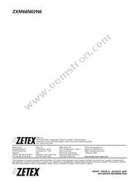ZXM66N02N8TA Datasheet Page 4