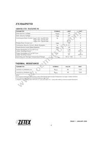 ZXM66P03N8TA Datasheet Page 2