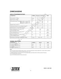 ZXMC6A09DN8TA Datasheet Page 2