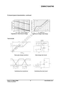 ZXMHC10A07N8TC Datasheet Page 9