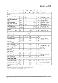 ZXMHC6A07N8TC Datasheet Page 4