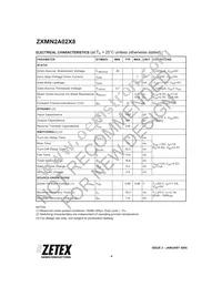 ZXMN2A02X8TC Datasheet Page 4