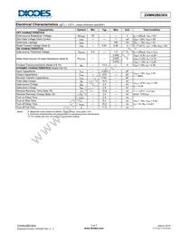 ZXMN2B03E6TA Datasheet Page 3