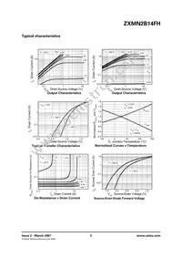 ZXMN2B14FHTA Datasheet Page 5