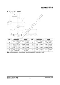 ZXMN2F30FHTA Datasheet Page 7