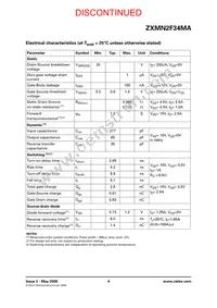 ZXMN2F34MATA Datasheet Page 4