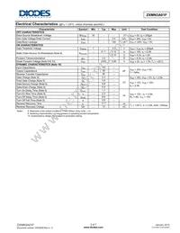 ZXMN3A01FTC Datasheet Page 3