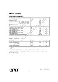 ZXMN3A06DN8TC Datasheet Page 2