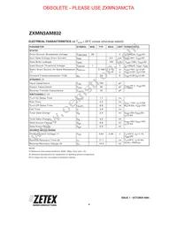 ZXMN3AM832TA Datasheet Page 4