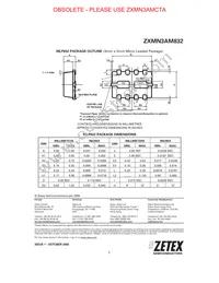 ZXMN3AM832TA Datasheet Page 7