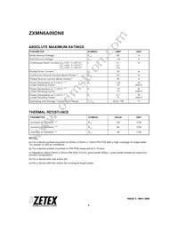 ZXMN6A09DN8TC Datasheet Page 2