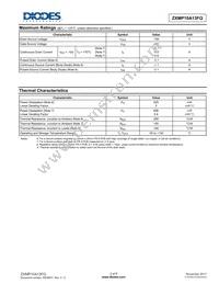 ZXMP10A13FQTA Datasheet Page 2
