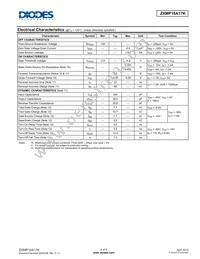 ZXMP10A17KTC Datasheet Page 4