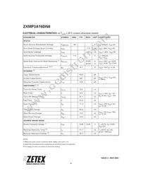 ZXMP3A16DN8TA Datasheet Page 4