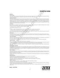 ZXMP3A16N8TA Datasheet Page 7