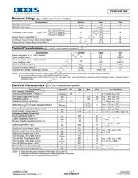 ZXMP3A17E6TA Datasheet Page 2