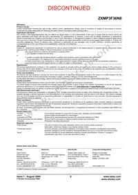 ZXMP3F36N8TA Datasheet Page 8