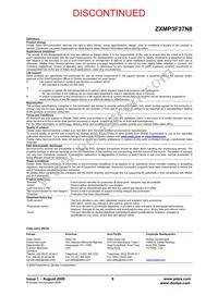 ZXMP3F37N8TA Datasheet Page 8