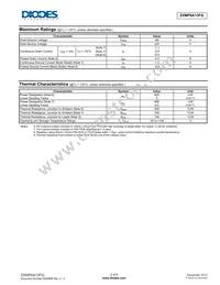 ZXMP6A13FQTA Datasheet Page 2
