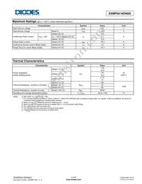 ZXMP6A16DN8QTA Datasheet Page 2
