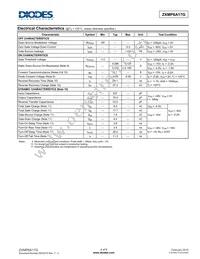 ZXMP6A17GTA Datasheet Page 4
