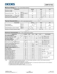 ZXMP7A17GQTA Datasheet Page 2