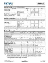ZXMP7A17KQTC Datasheet Page 2