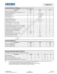 ZXMS6001N3TA Datasheet Page 3