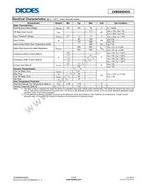 ZXMS6004DGTA Datasheet Page 4